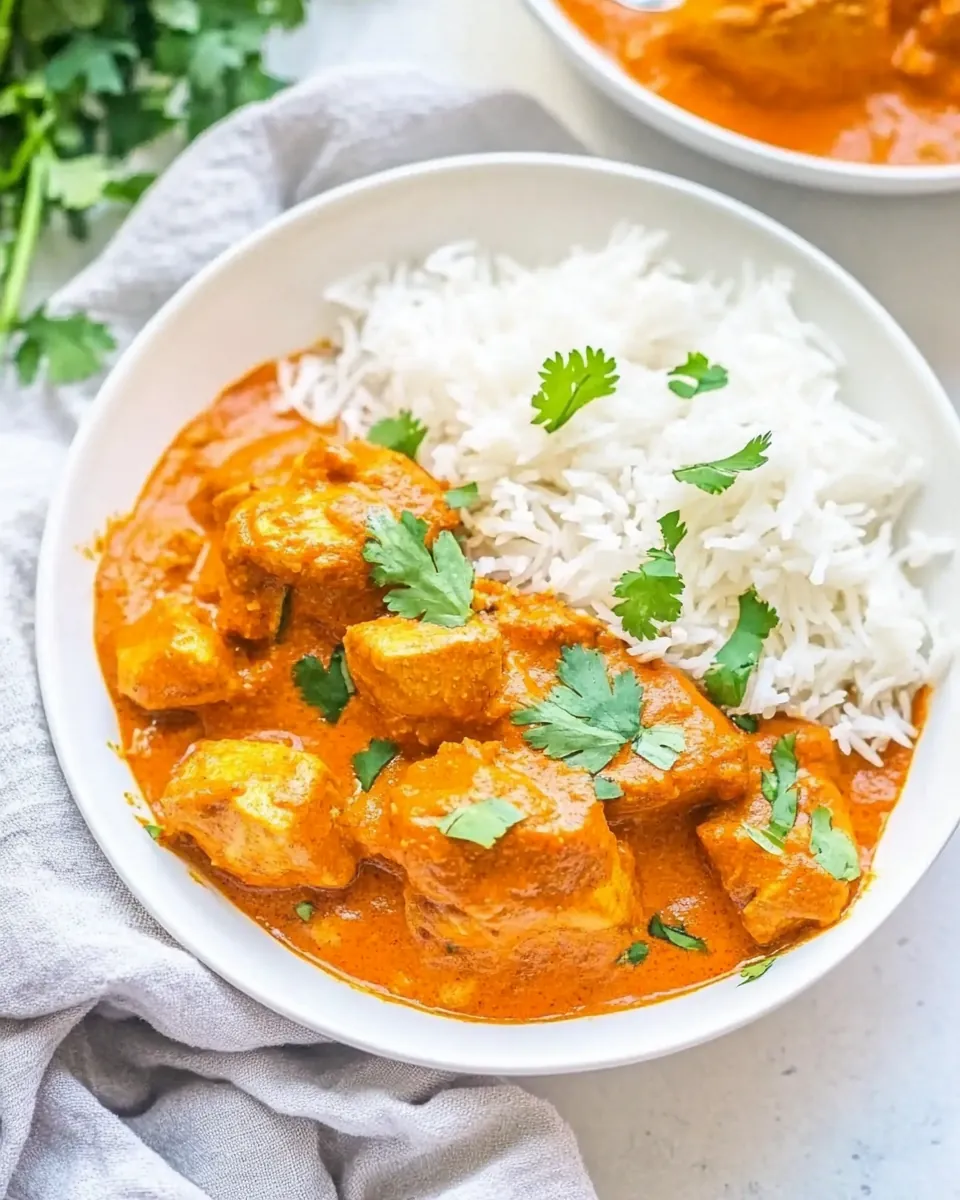 Pressure Cooker Chicken Tikka Masala