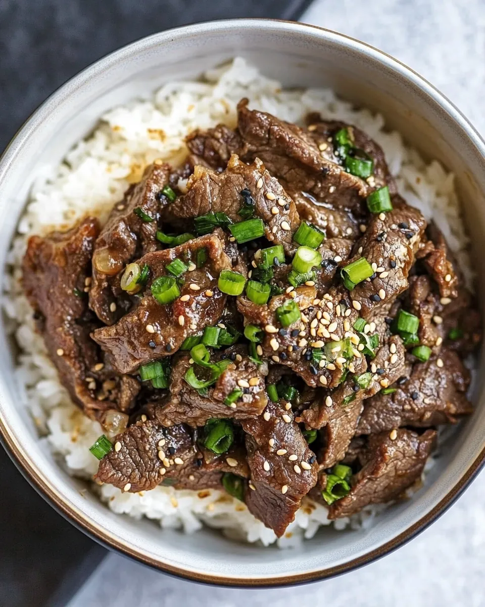 Pressure Cooker Korean Beef Bulgogi