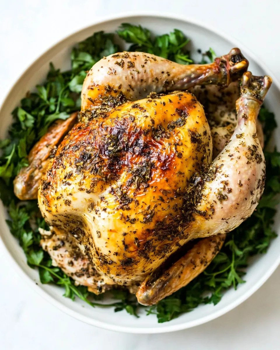 Pressure Cooker Whole Chicken
