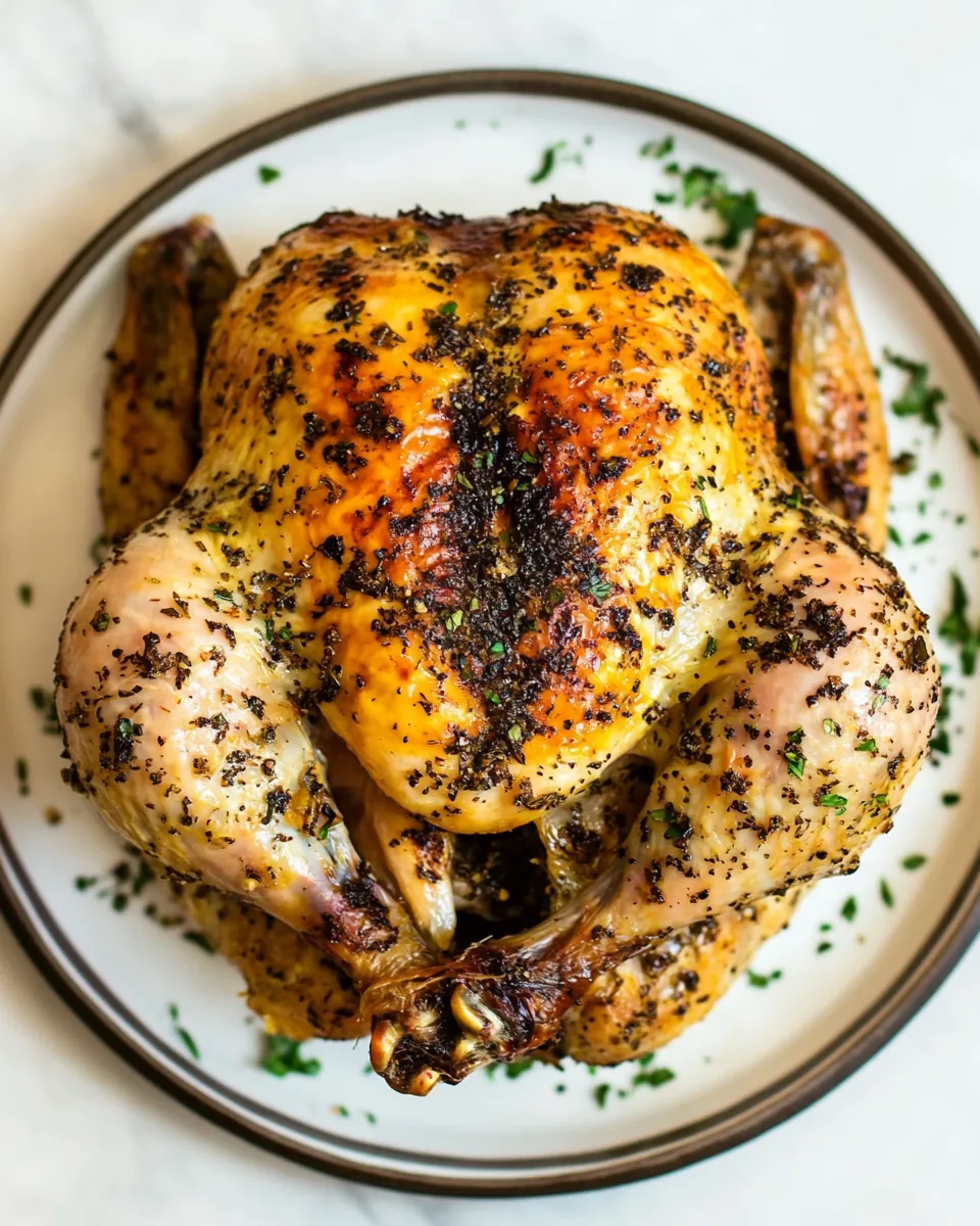 Pressure Cooker Whole Chicken