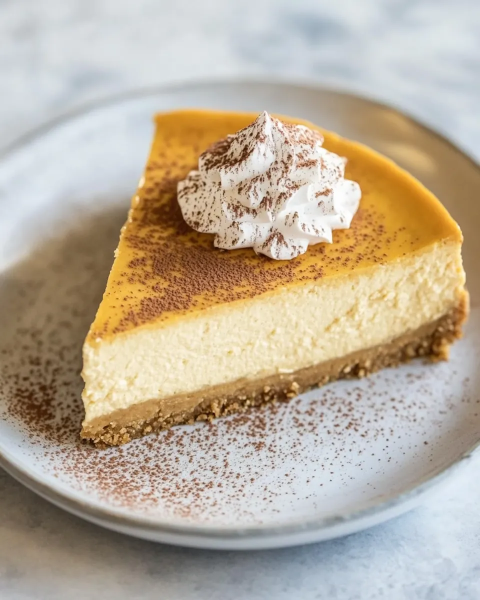 Pumpkin Cheesecake