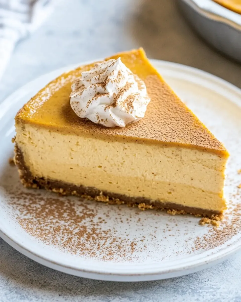 Pumpkin Cheesecake