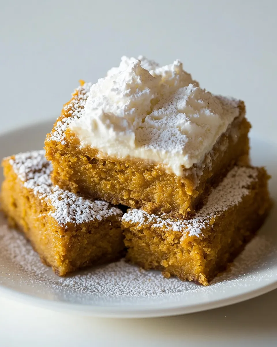 Pumpkin Churro Cheesecake Bars