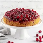 Pumpkin Cranberry Upside Down Cake