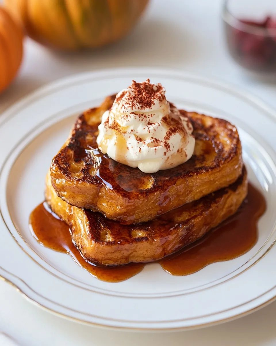 Pumpkin French Toast
