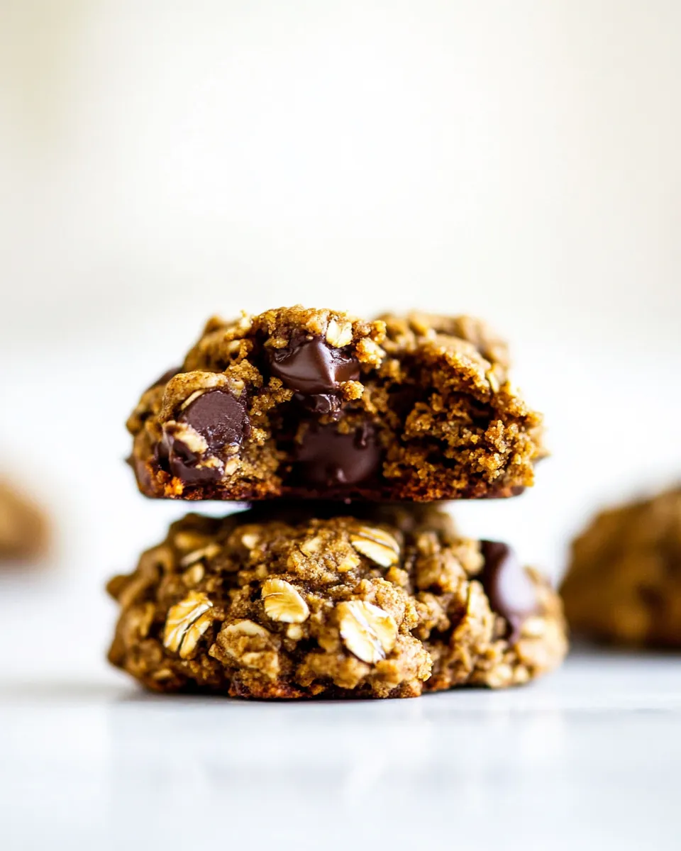 Pumpkin Oatmeal Chocolate Chip Cookies