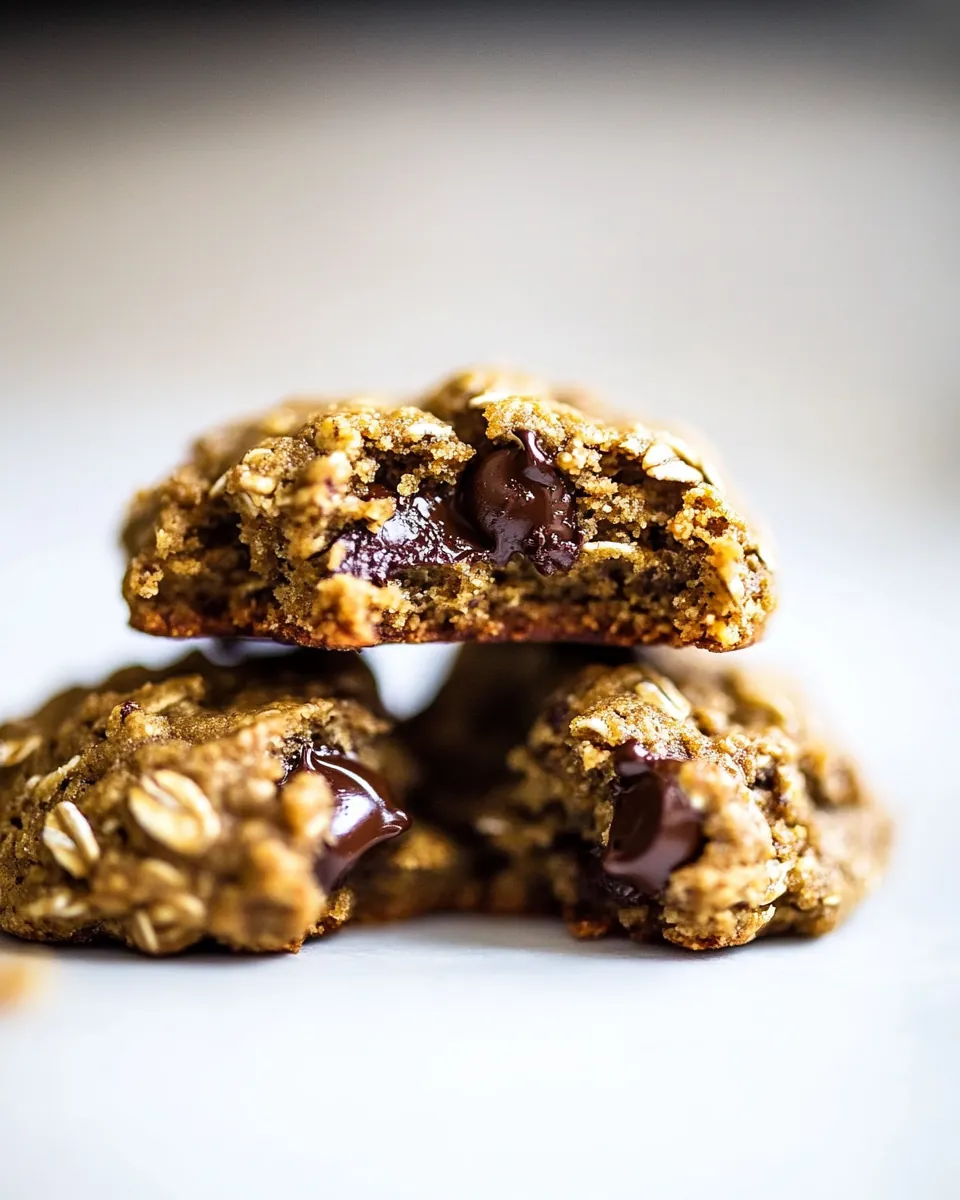 Pumpkin Oatmeal Chocolate Chip Cookies
