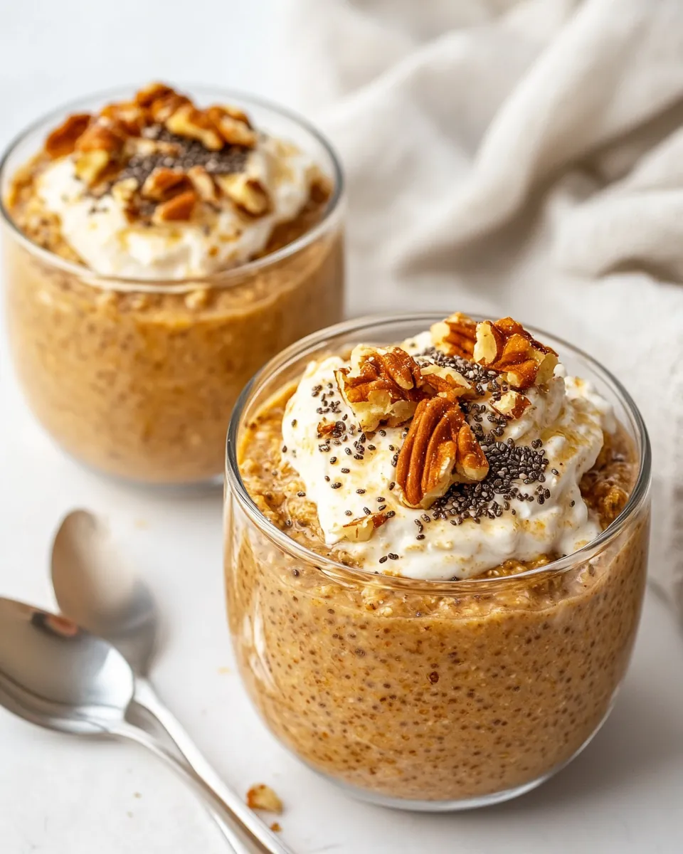 Pumpkin Pie Overnight Oats