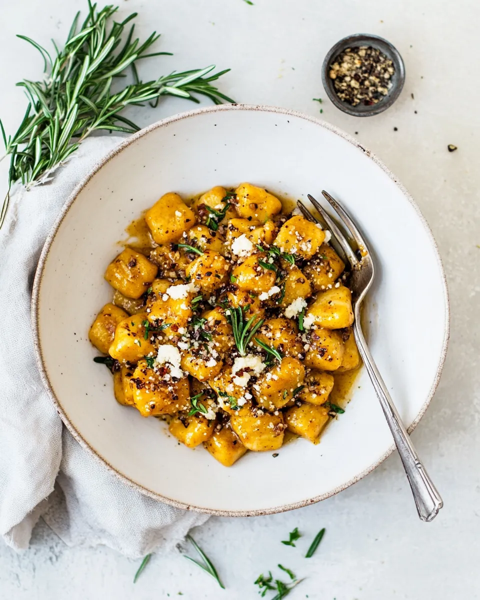Pumpkin Ricotta Gnocchi