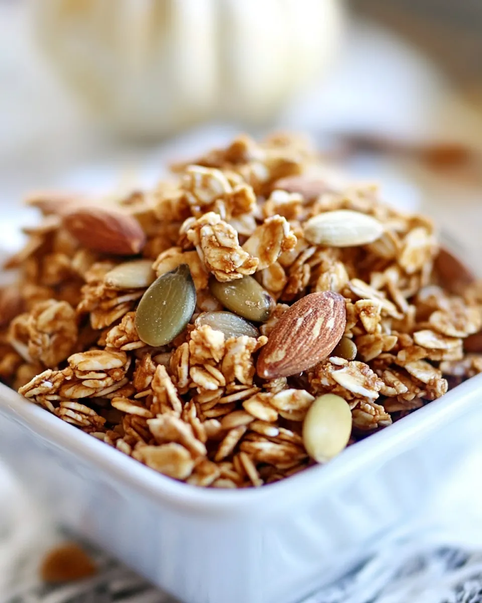 Pumpkin Seed Granola