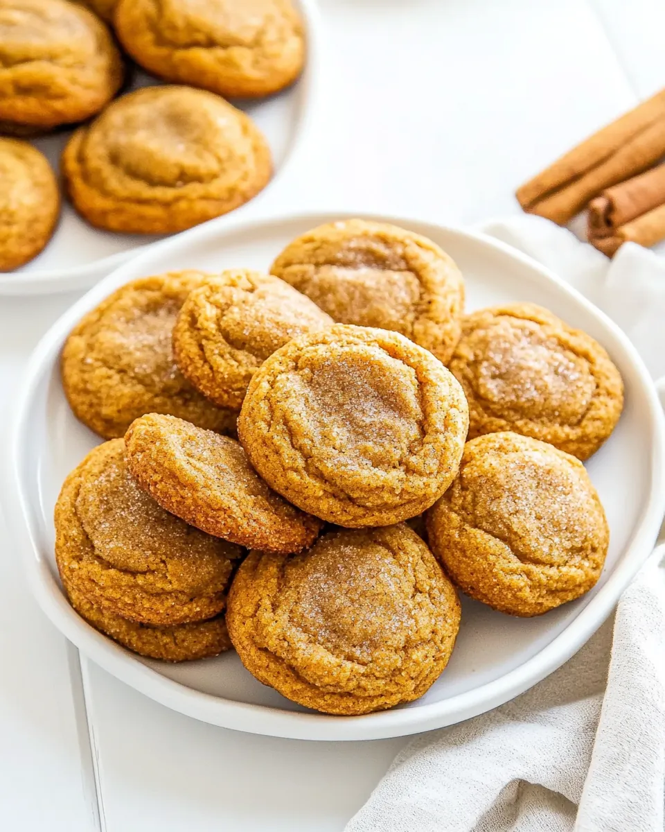 Pumpkin Snickerdoodles