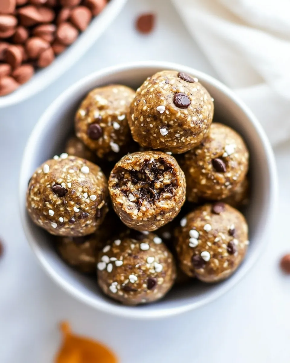 Pumpkin Spice Protein Balls