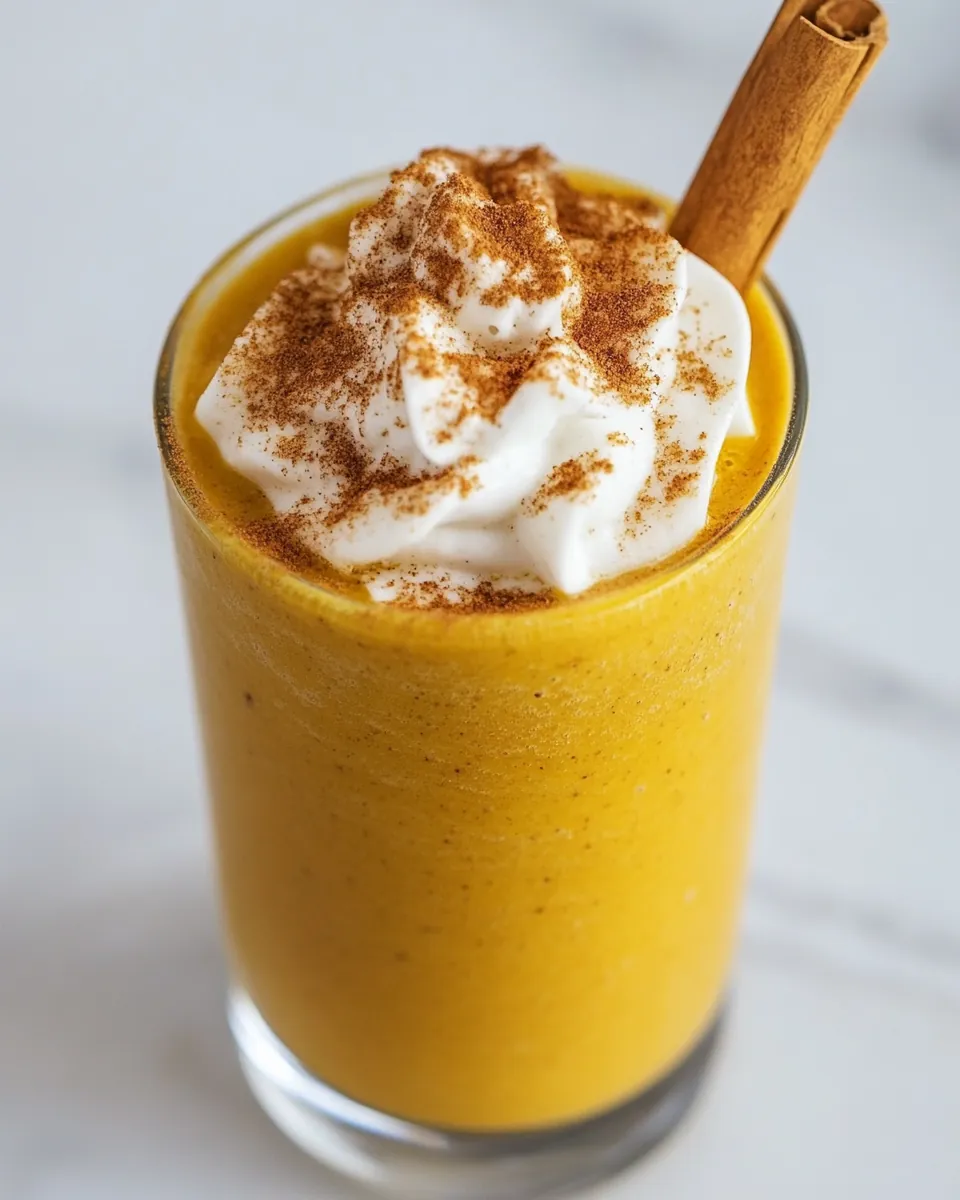 Pumpkin Spice Smoothie