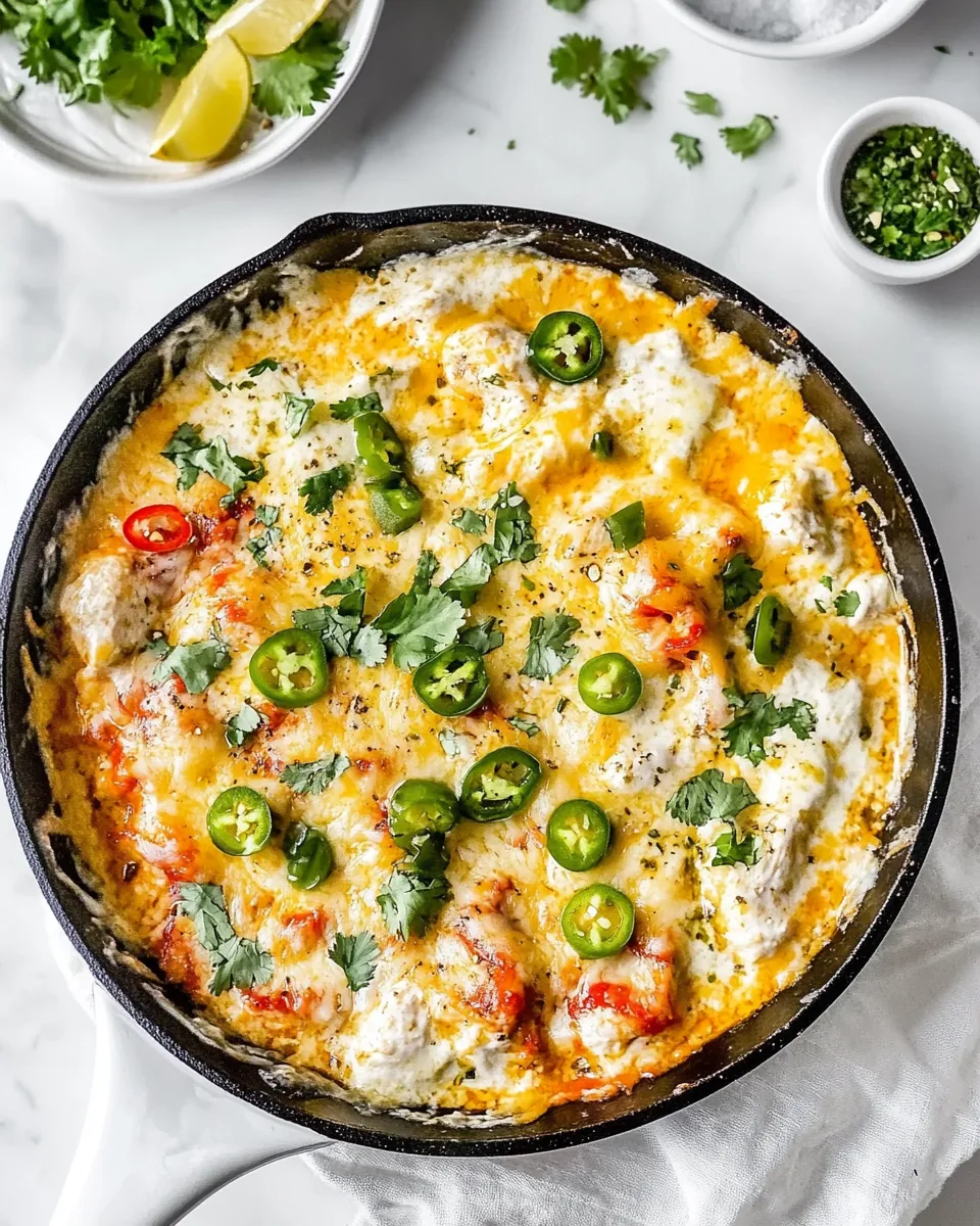 Queso Chicken Skillet