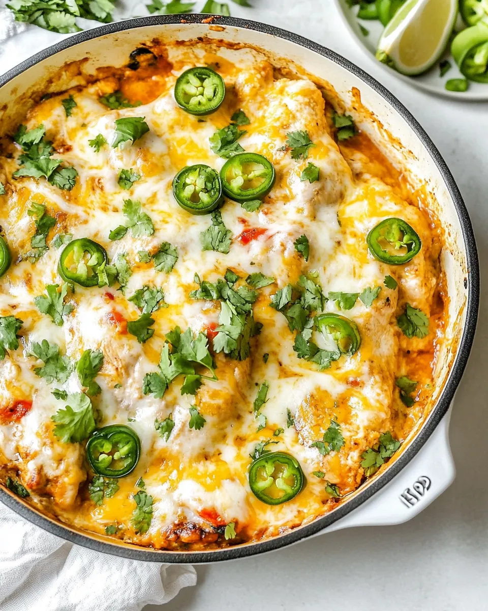 Queso Chicken Skillet