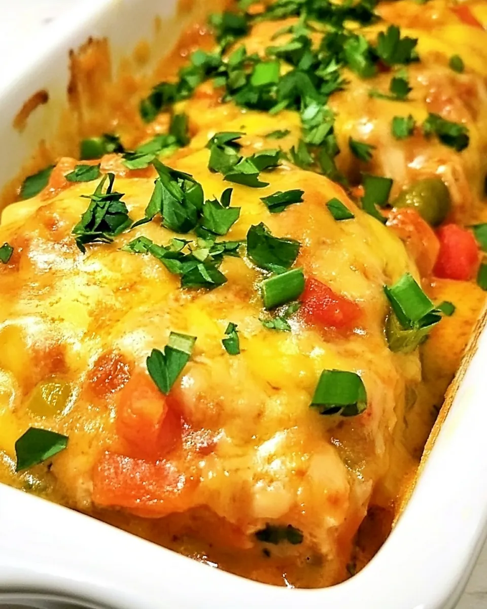 Queso Smothered Chicken