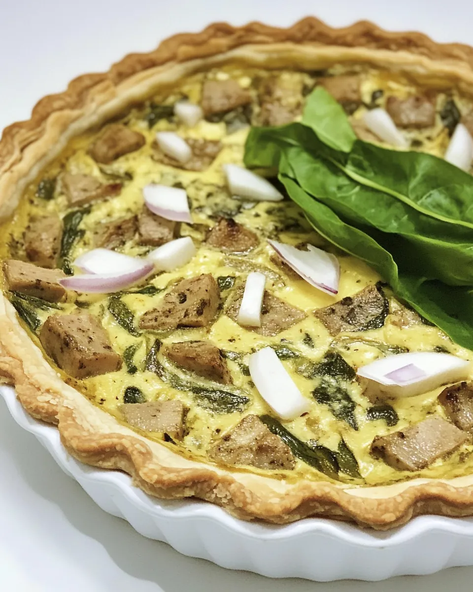Quiche Florentine
