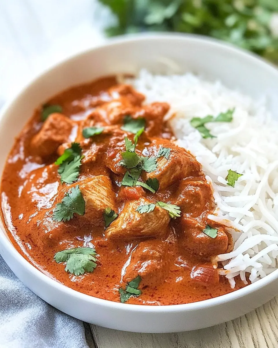 Quick Chicken Tikka Masala