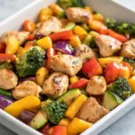 Quick Healthy Stir Fry Chicken and Veggies