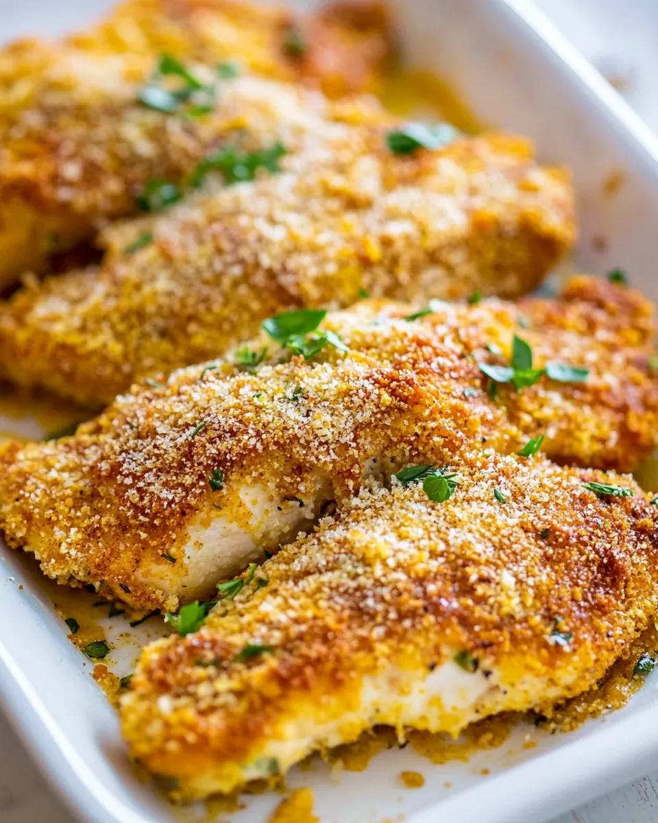 Quick Prep Parmesan Crusted Chicken