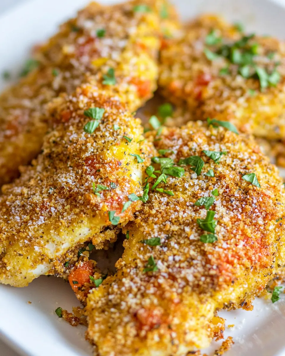 Quick Prep Parmesan Crusted Chicken
