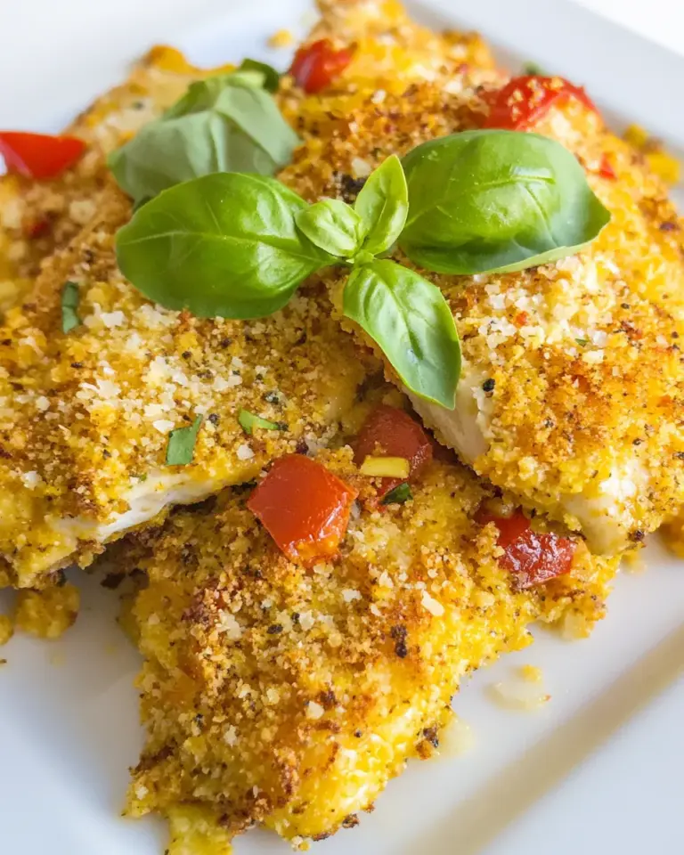 Quick Prep Parmesan Crusted Chicken