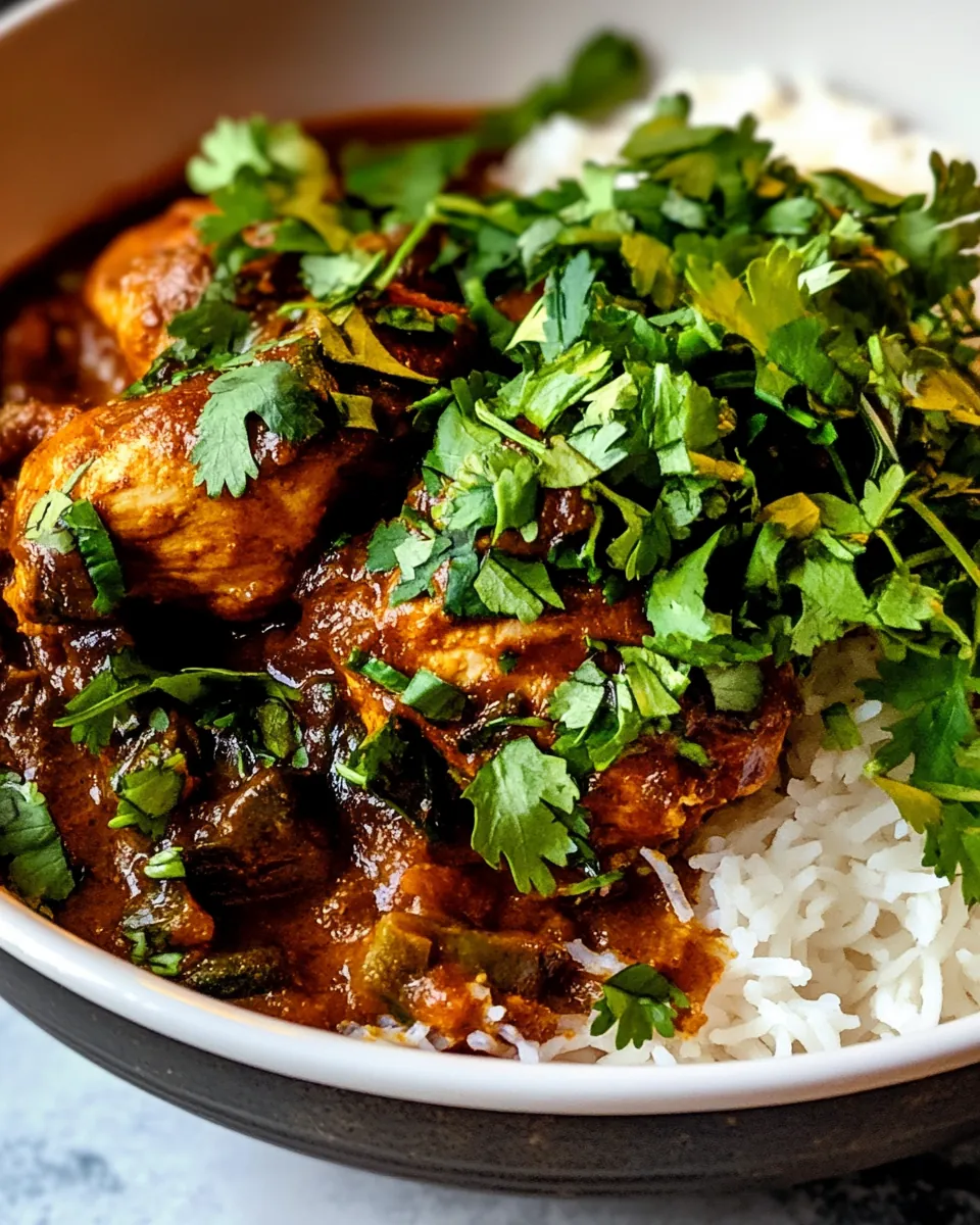 Quick Saucy Coconut Curry Chicken