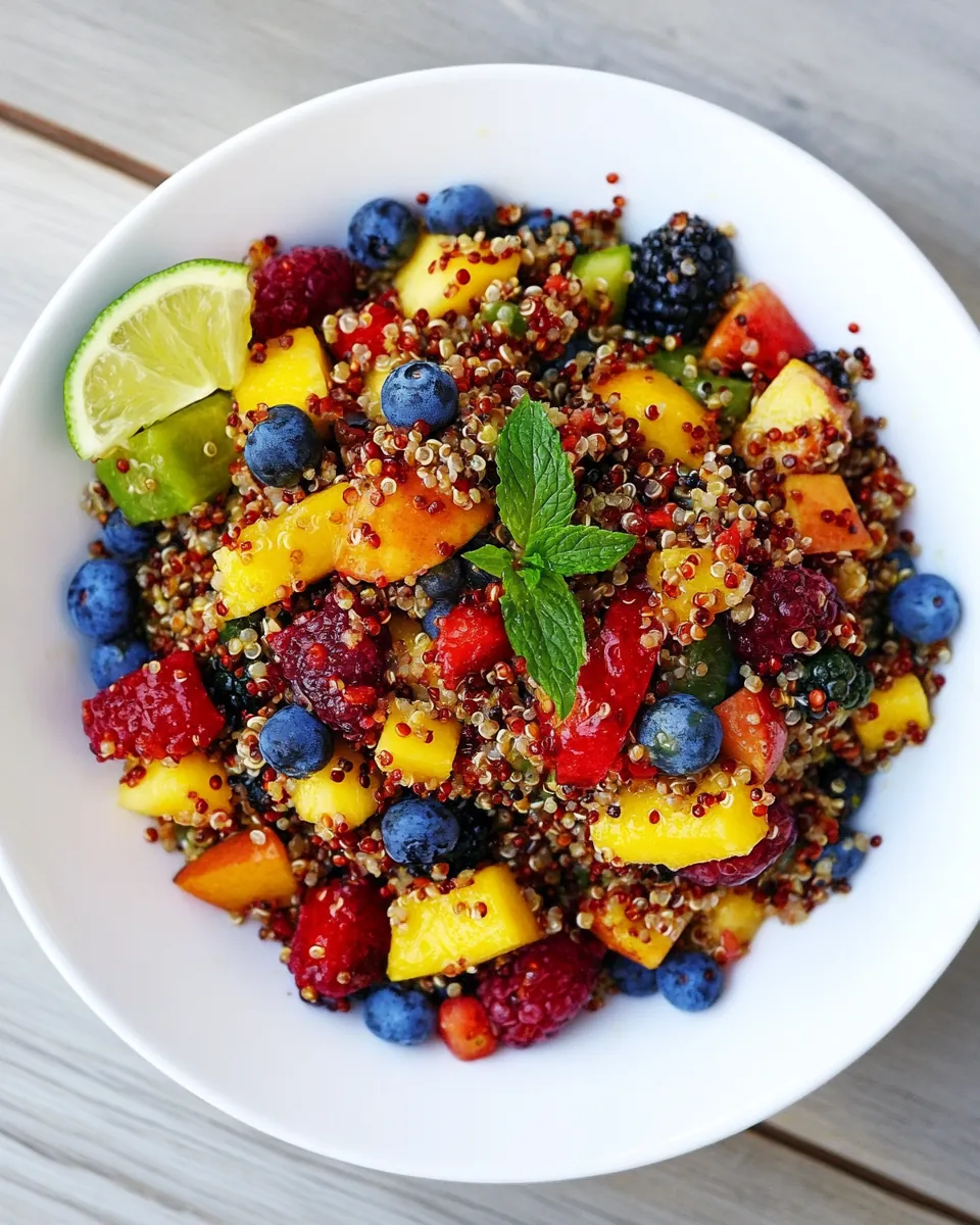 Quinoa Fruit Salad