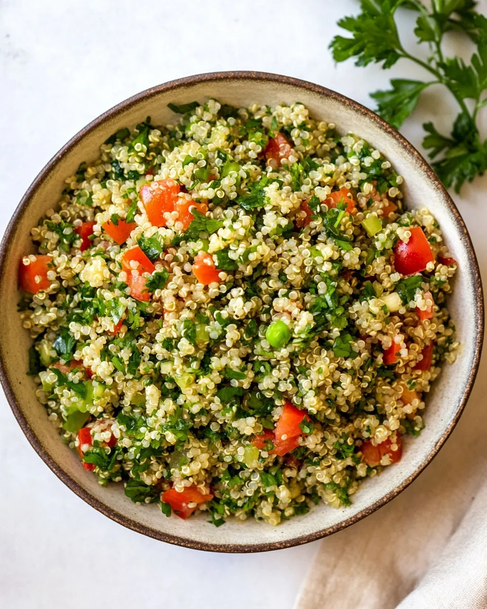 Quinoa Tabbouleh