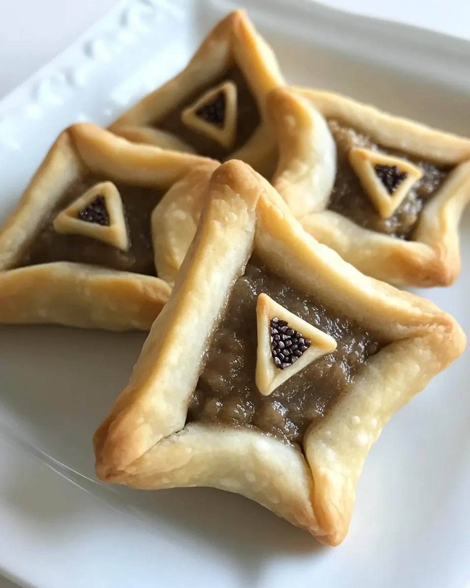 Chocolate Cream Cheese Hamantaschen