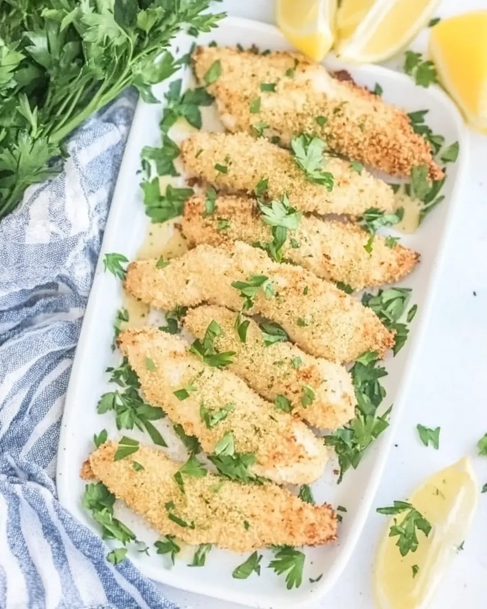 Ranch Baked Chicken Tenders