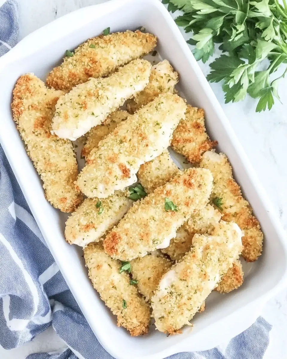 Ranch Baked Chicken Tenders
