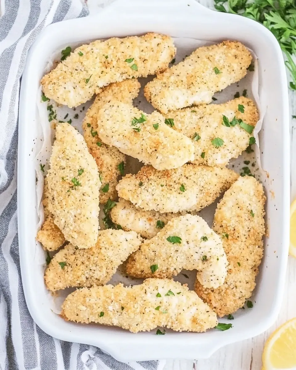 Ranch Baked Chicken Tenders