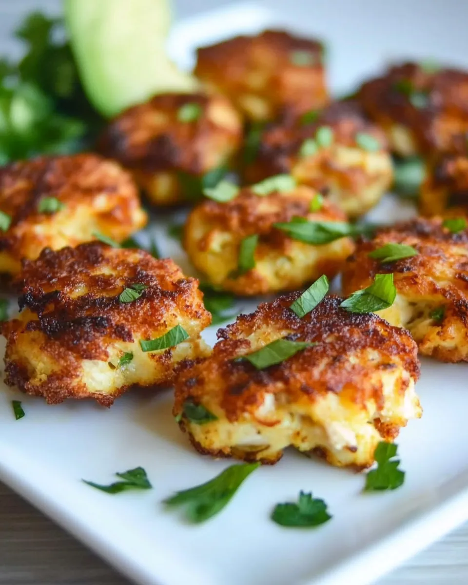 Ranch Chicken Fritters