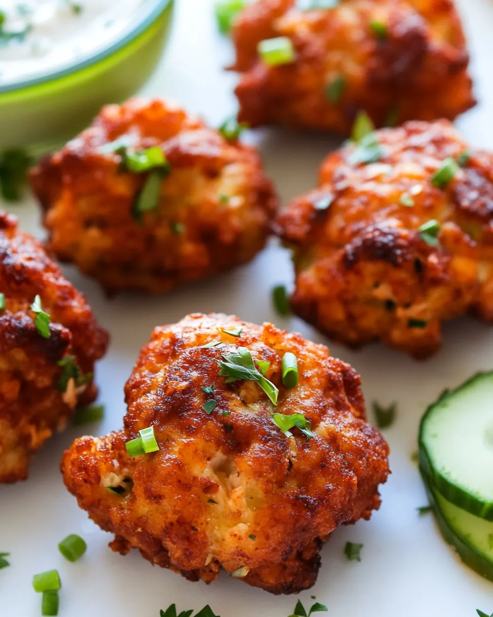 Ranch Chicken Fritters