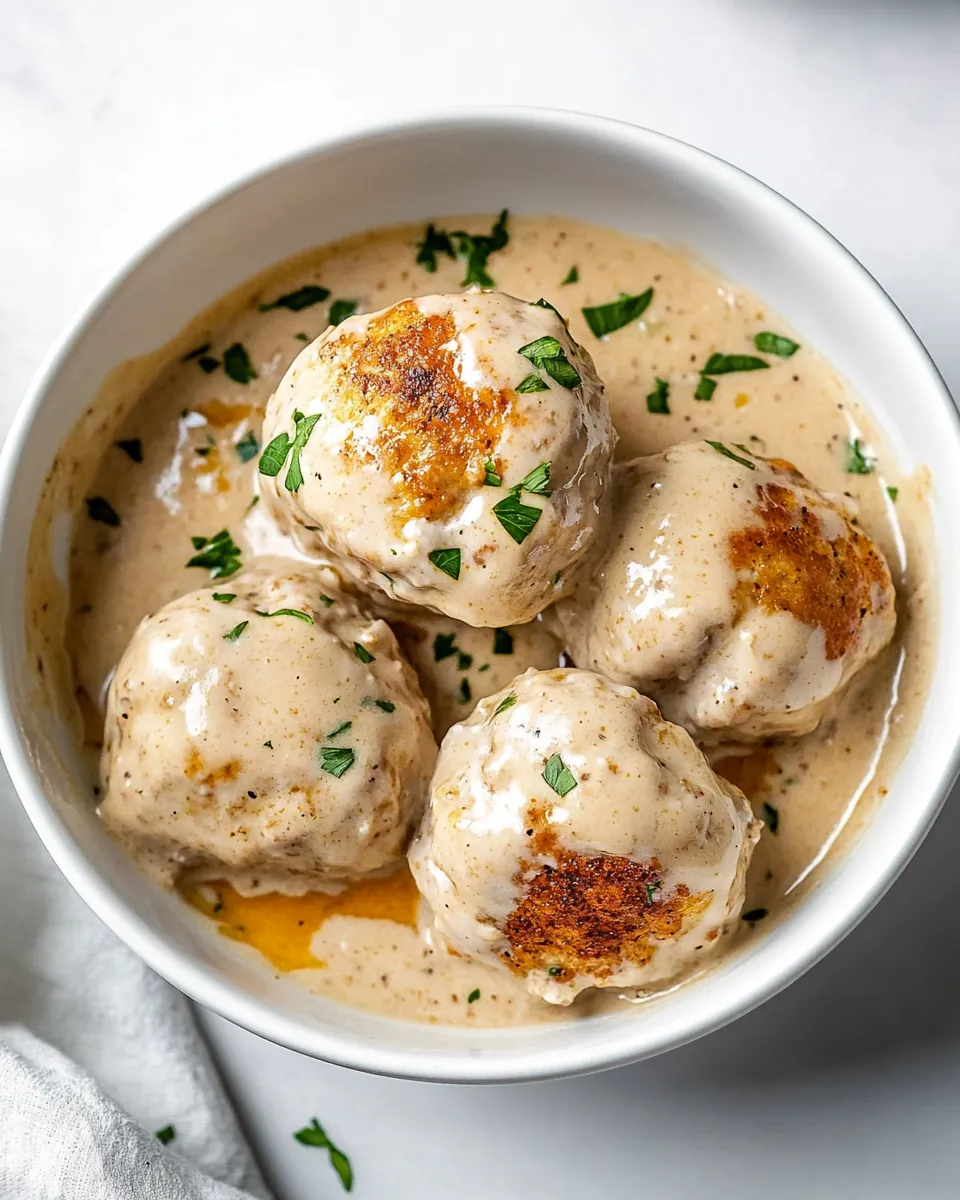 Ranch Chicken Meatballs