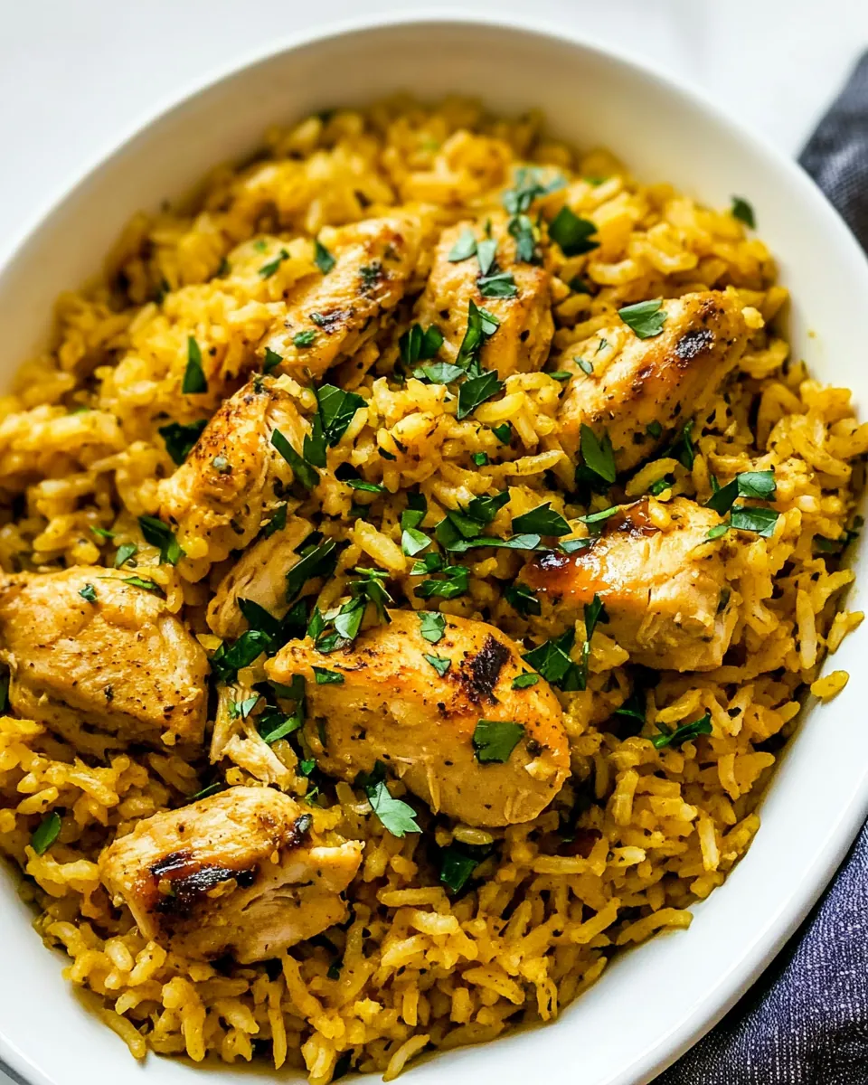 Ranch Chicken and Rice