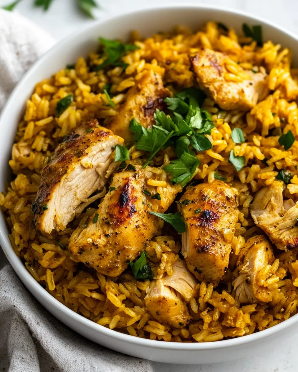 Ranch Chicken and Rice