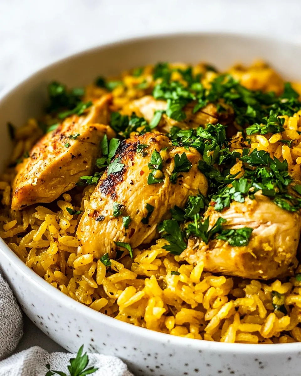 Ranch Chicken and Rice