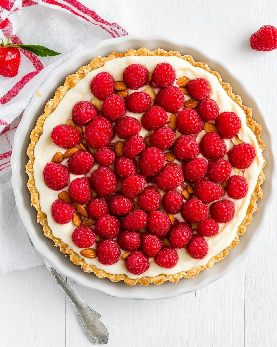 Raspberry Almond Tart