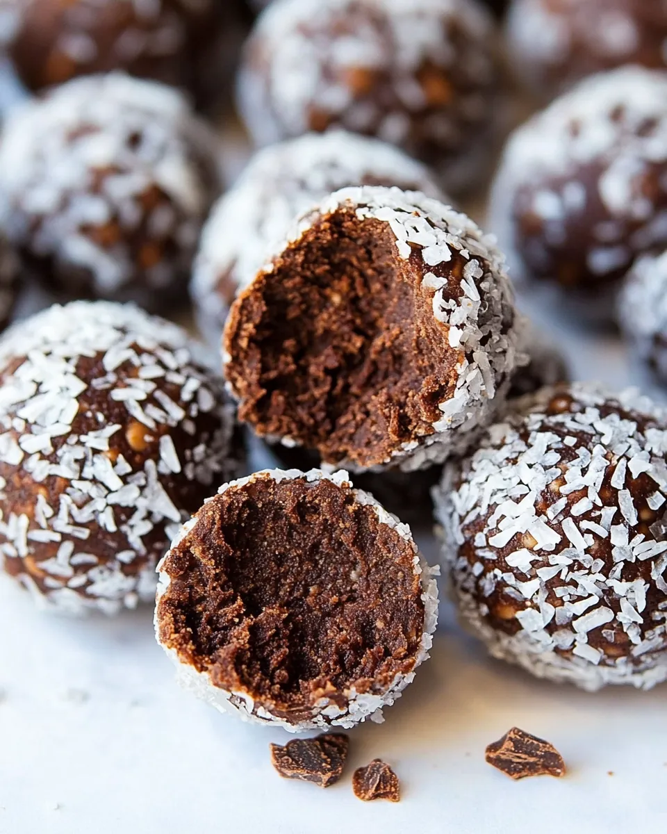 Raw Chocolate Fudge Balls