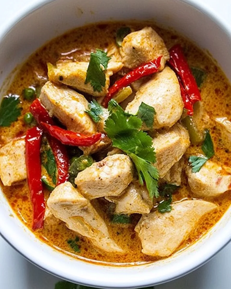 Red Chicken Curry