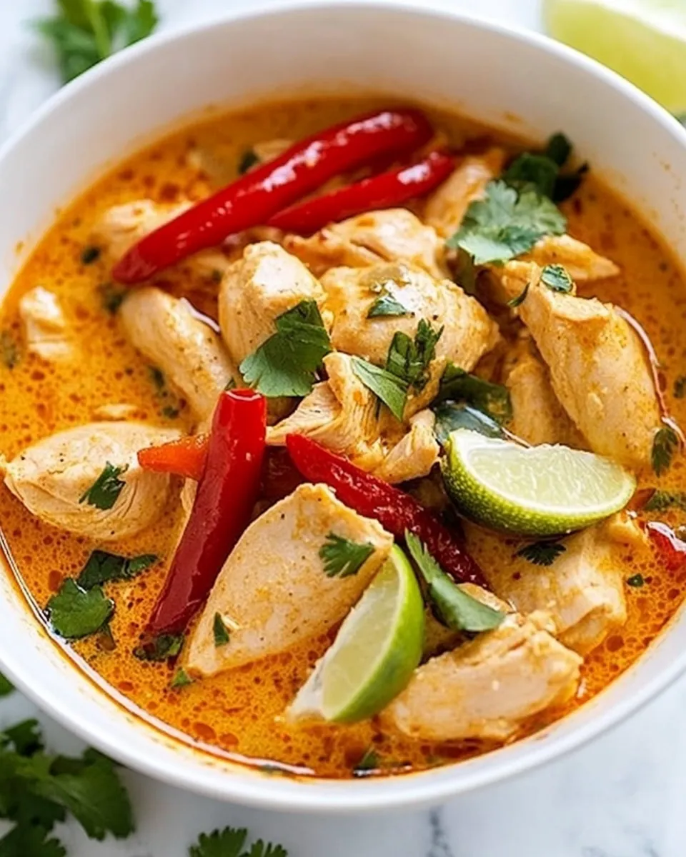 Red Chicken Curry