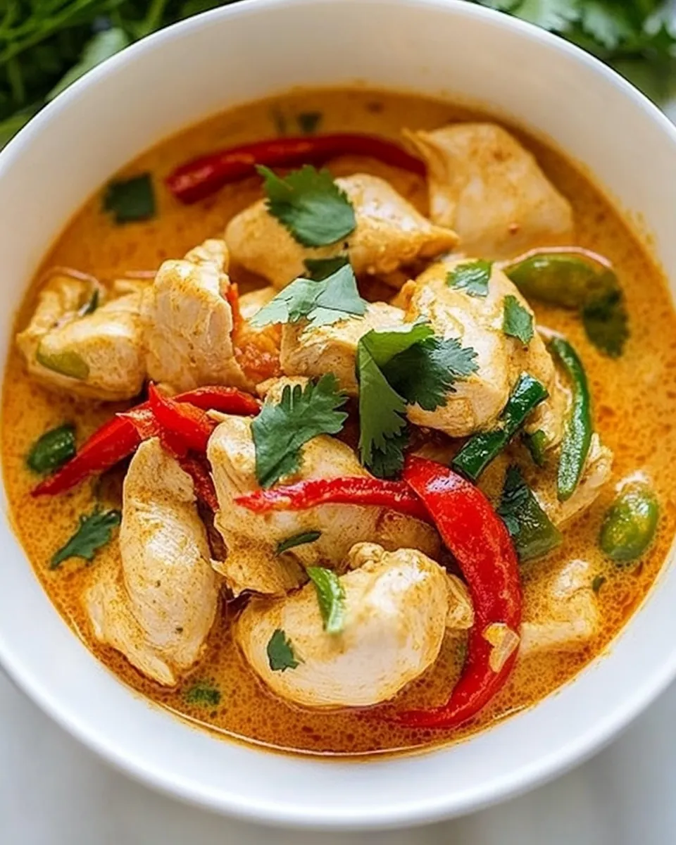 Red Chicken Curry
