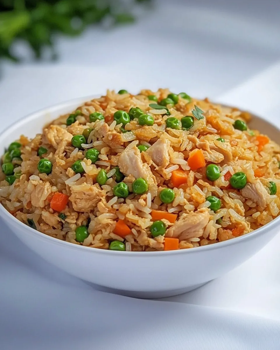 Restaurant Style Chicken Fried Rice