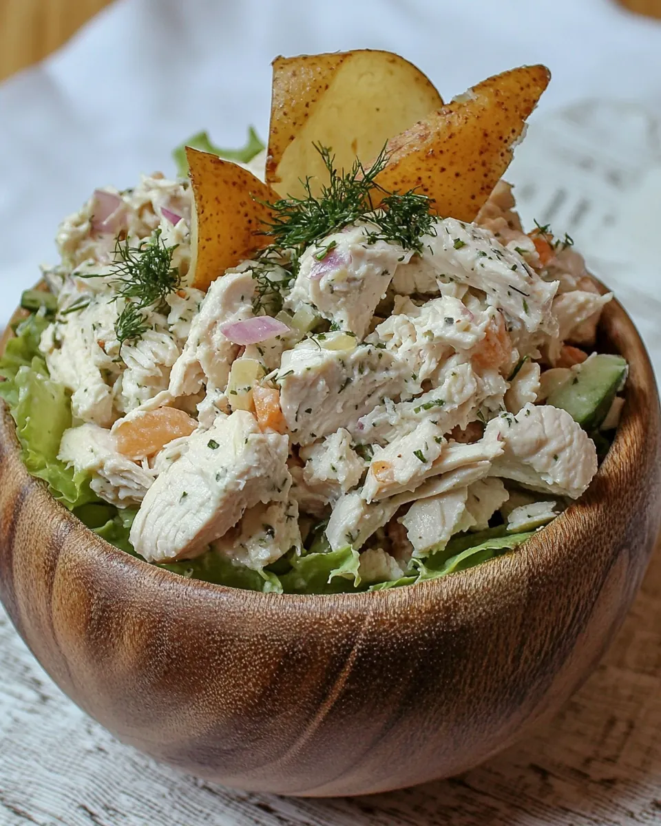 Restaurant Style Chicken Salad
