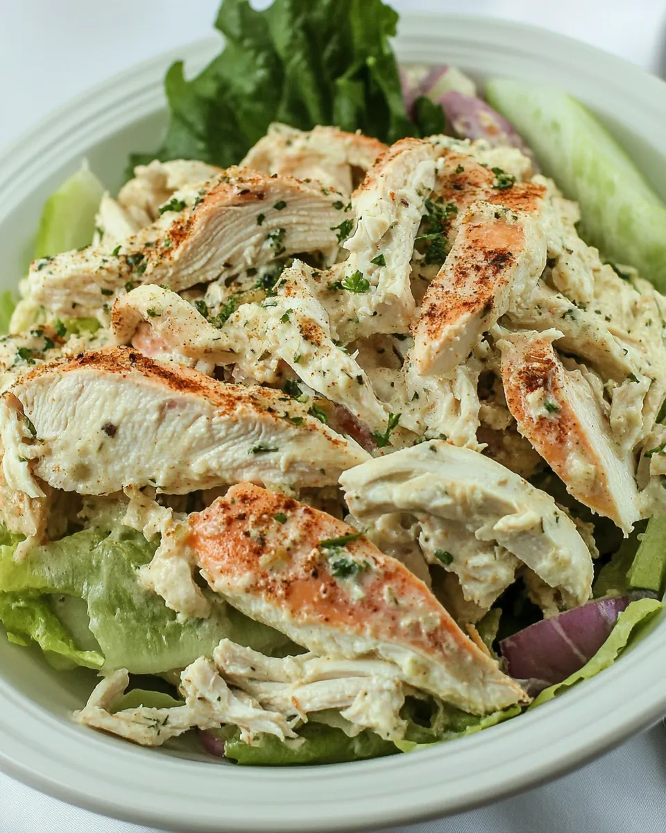 Restaurant Style Chicken Salad