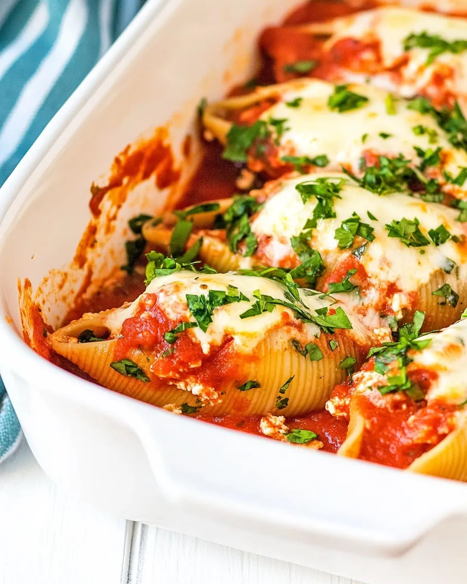 Ricotta Stuffed Shells