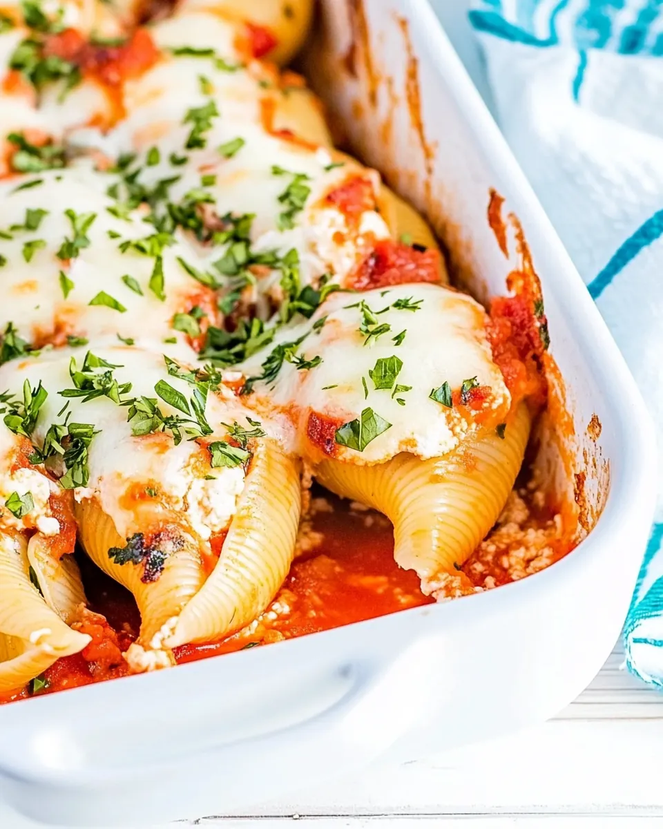 Ricotta Stuffed Shells