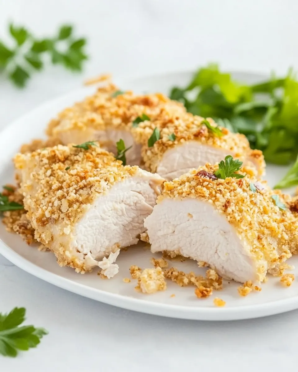 Ritz Cracker Chicken